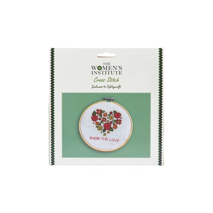 WI Show the Love Cross Stitch Kit image number 1