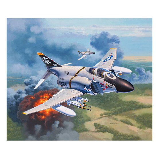 Revell F-4J Phantom II Model Kit 1:72 image number 3