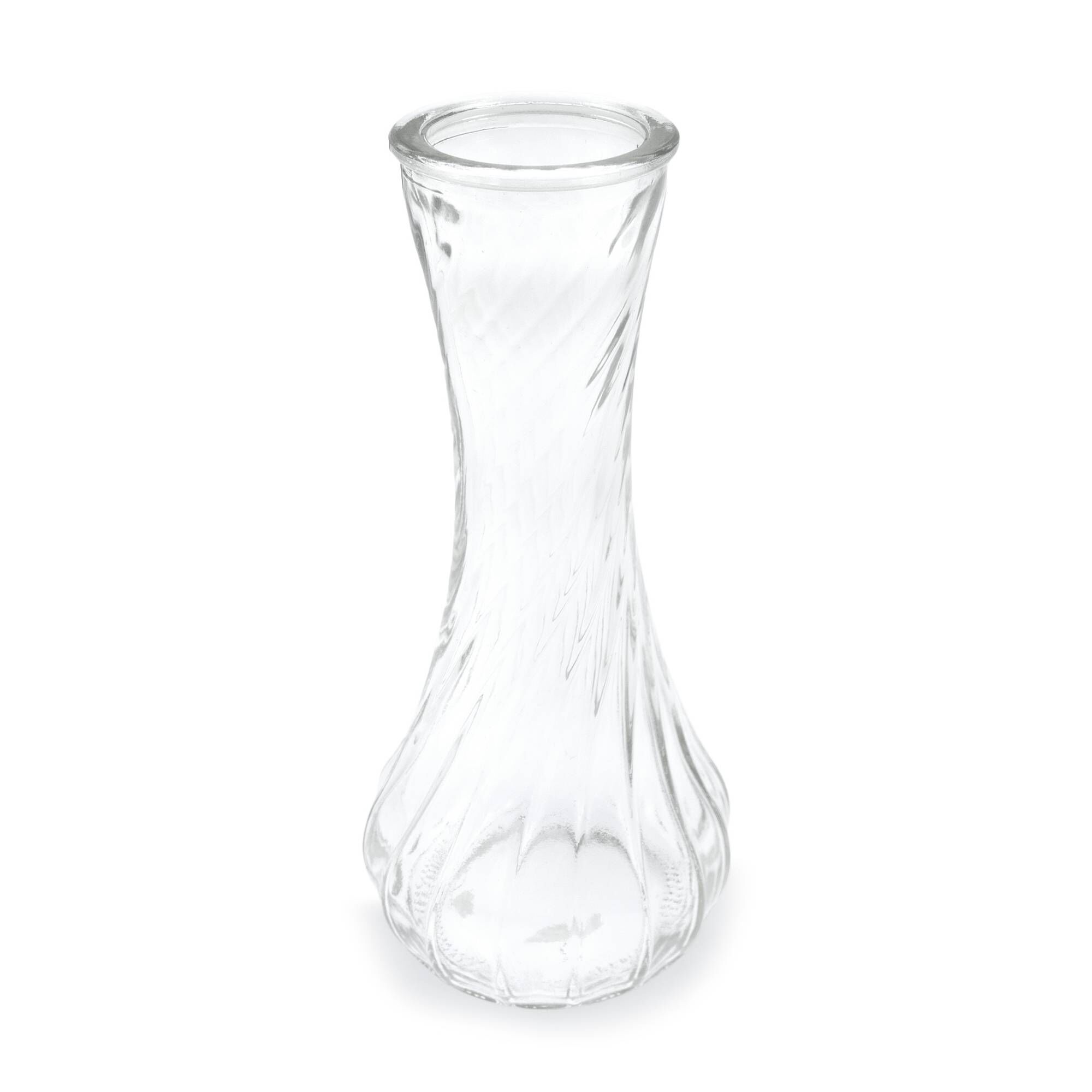 Beaker Bud Glass Vase 15cm x 6cm Hobbycraft