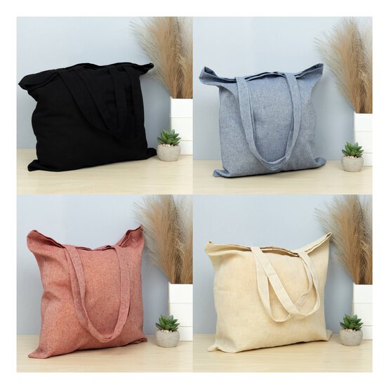 Cotton Tote Shopping Bag 40 Pack Bundle image number 4