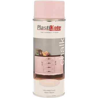 PlastiKote Pale Rose Chalk Finish Spray Paint 400ml