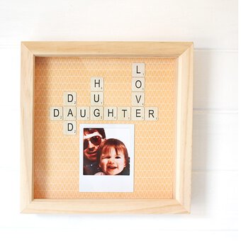 How to Make a Framed Family Tree