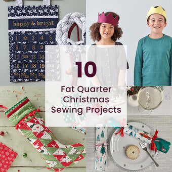 10 Fat Quarter Christmas Sewing Projects