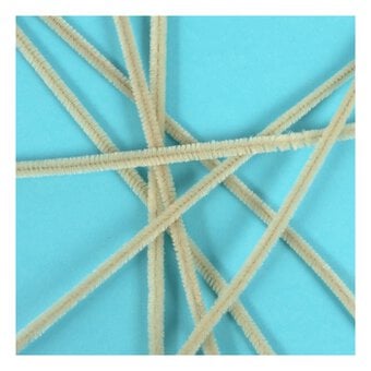Light Brown Pipe Cleaners 12 Pack