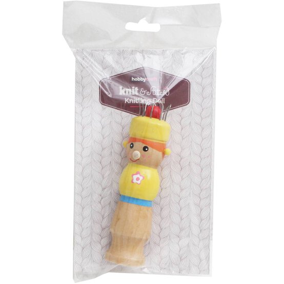 Flower Knitting Dolly image number 3