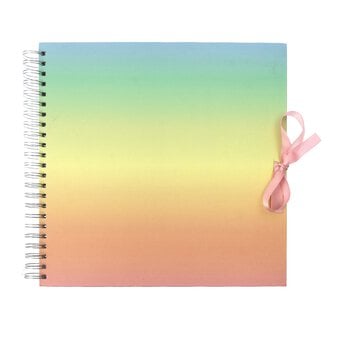 Spiral Bound Ombre Scrapbook 12 x 12 Inches