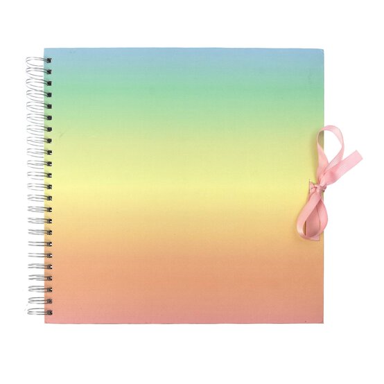 Spiral Bound Ombre Scrapbook 12 x 12 Inches image number 1