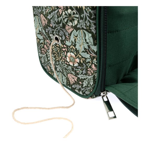 Floral Wood Block Knitting Bag image number 4