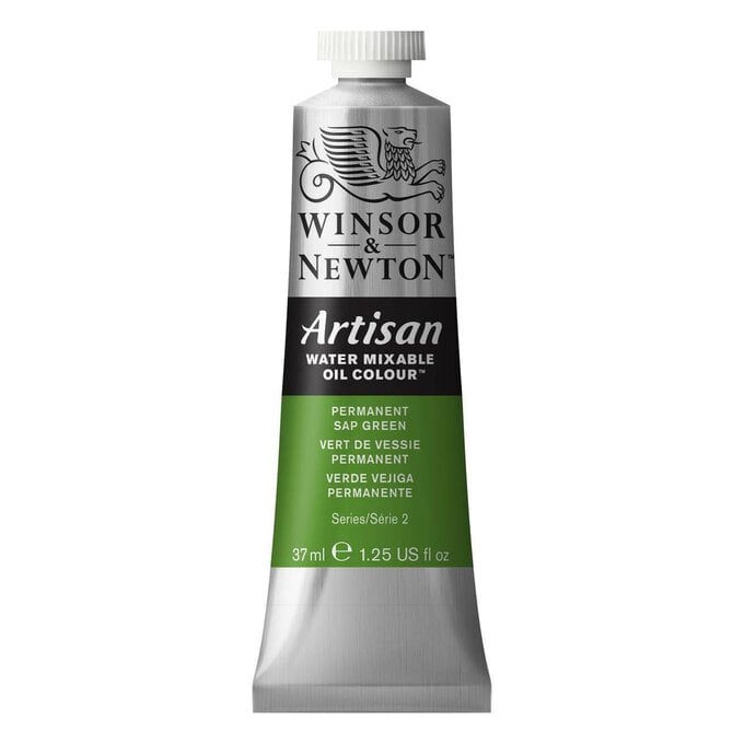 Winsor & Newton Permanent Sap Green Artisan Water Mixable Oil Colour 37ml image number 1