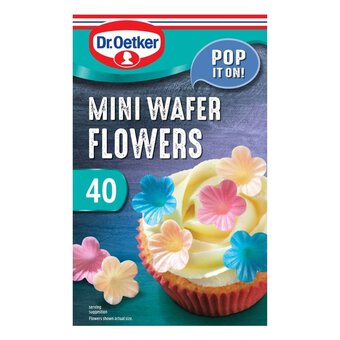Dr. Oetker Wafer Mini Flowers 40 Pack