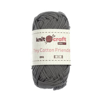 Knitcraft Steel Tiny Cotton Friends Yarn 25g