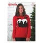 Wendy Merino DK Christmas Pudding Sweater Digital Pattern 5757 image number 1
