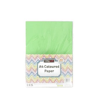 Bright Coloured Paper A4 20 Pack image number 5