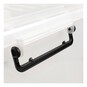 Clear Rolling Storage Box 94 Litres  image number 3