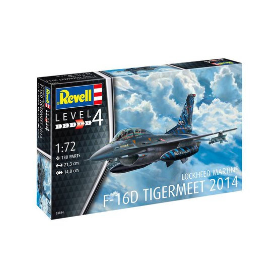 Revell Lockheed Martin F-16D Tigermeet 2014 Model Kit 1:72 image number 1