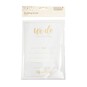 Create & Celebrate Gold Wedding Invitations 20 Pack  image number 3