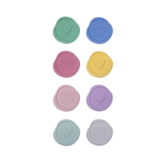 Love Envelope Seal Stickers 8 Pack  image number 1