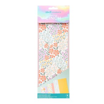 We R Makers Thermal Cinch Floral Spines 6 Pack