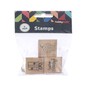 Let&rsquo;s Party Wooden Stamps 3 Pack image number 4