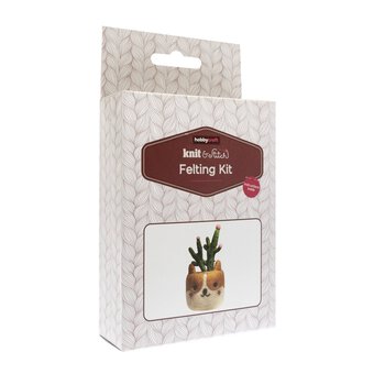 Dog Succulent Felting Kit