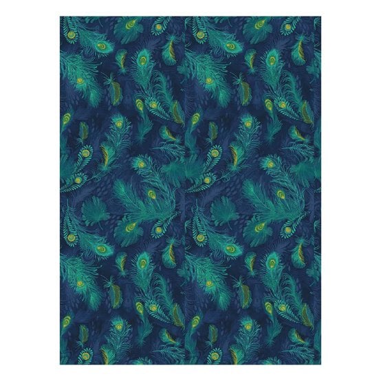 Decopatch Mix and Match Golden Peacock Paper 4 Sheets image number 4