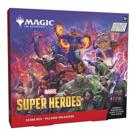 Assorted Magic: The Gathering Marvel Super Heroes Scene Box image number 3