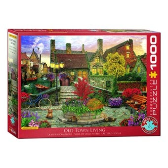 Eurographics Old Town Living Jigsaw Puzzle 1000 Pieces