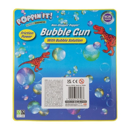 Assorted Robo Dino Bubble Friction Gun image number 6