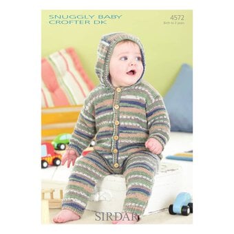 Sirdar Snuggly Baby Crofter DK All in One Digital Pattern 4572