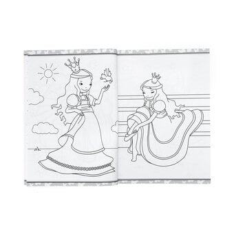 Princesses Mega Colouring Book image number 4