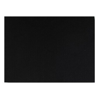 Black Polyester Felt Sheet A4