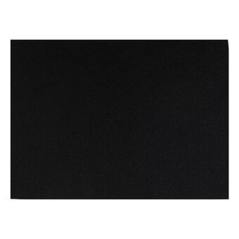 Black Polyester Felt Sheet A4 image number 2