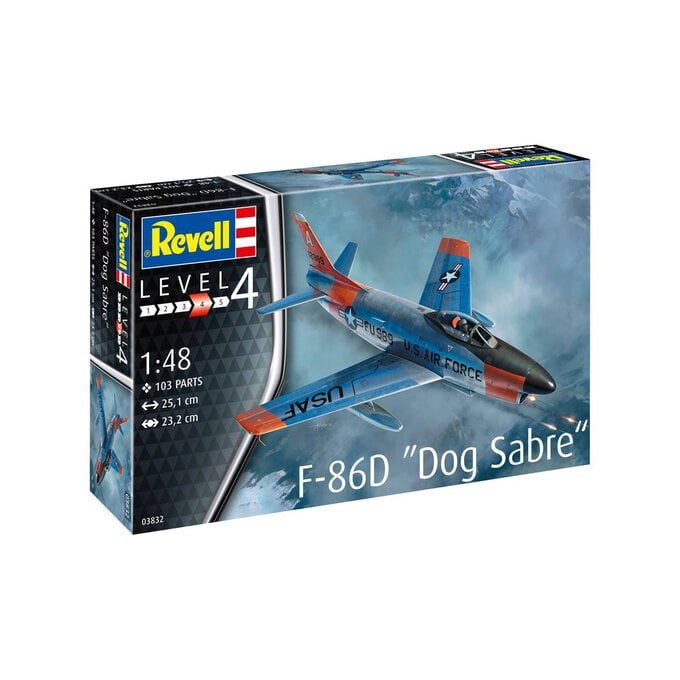 Revell F-86D Dog Sabre Model Kit 1:48 image number 1