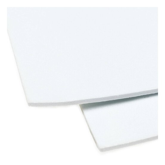 White EVA Foam Sheet 45cm x 30cm image number 3