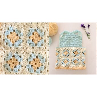 How to Crochet a Granny Square Romper