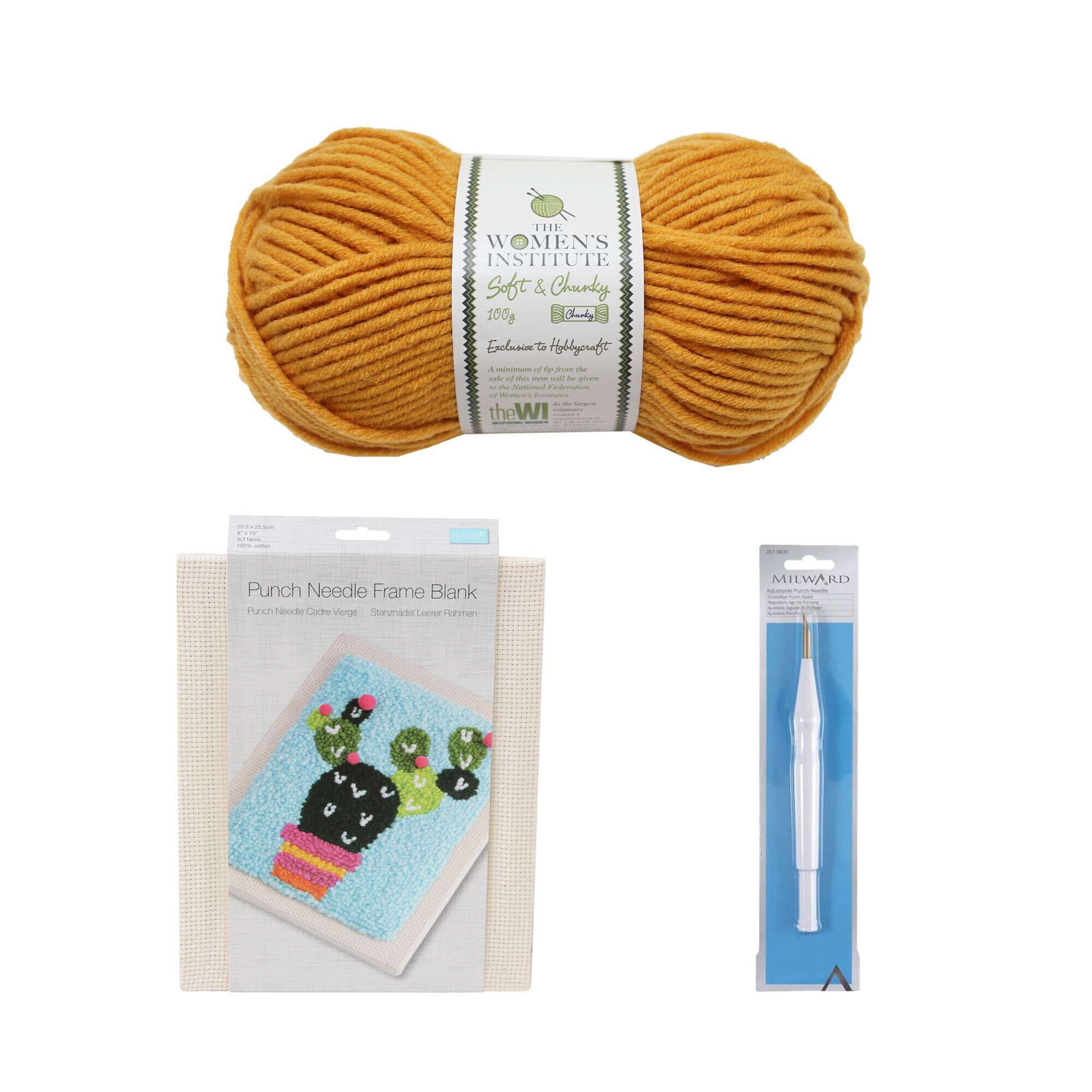 Get Started in Punch Needle Bundle Hobbycraft