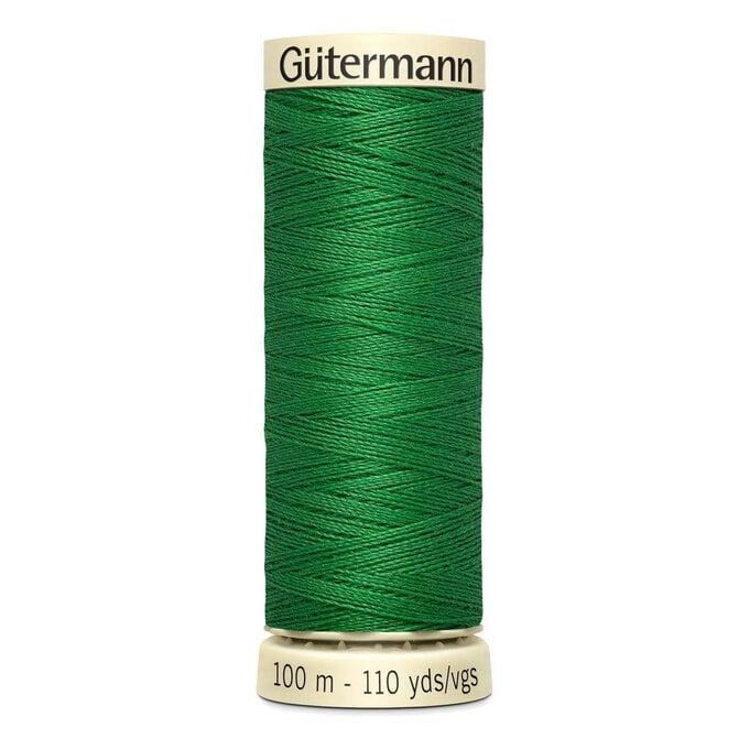 Gutermann Green Sew All Thread 100m (396) image number 1