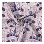 WI Garden Delight Large Flower Chain Cotton Fabric by the Metre image number 1