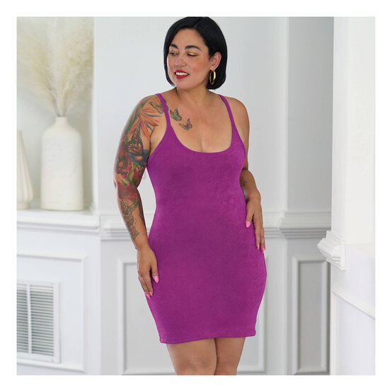 Simplicity Women’s Knit Dress Sewing Pattern S3064 (20W-28W) image number 2