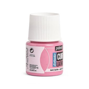 Pebeo Setacolor Candy Pink Leather Paint 45ml image number 4