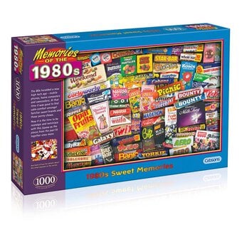 Gibsons 1980s Sweet Memories Jigsaw Puzzle 1000 Pieces