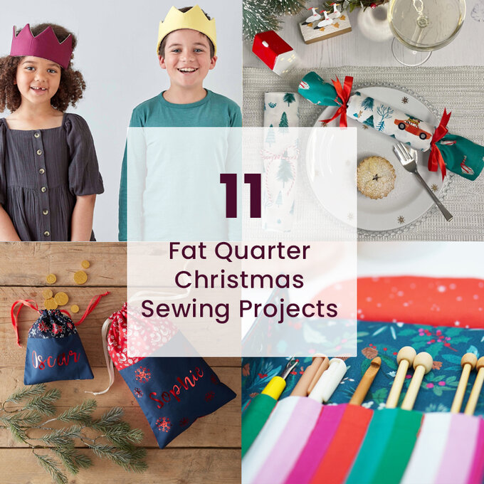 11 Fat Quarter Christmas Sewing Projects Hobbycraft