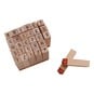 Atterton Mini Alphabet Wooden Stamp Set 30 Pieces image number 1