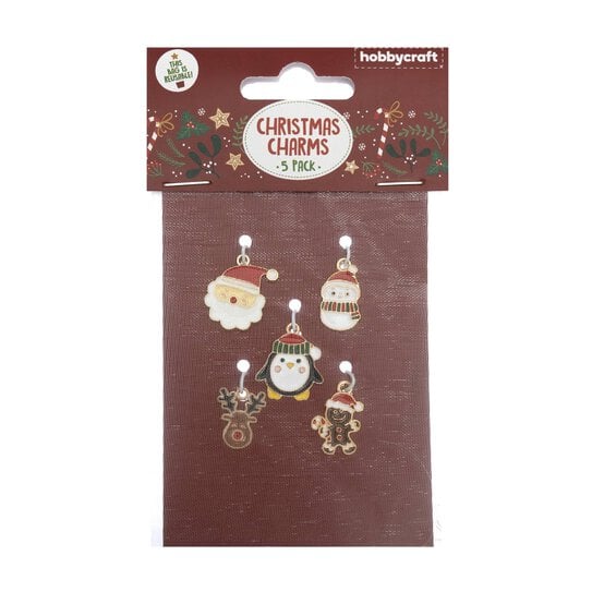Christmas Character Charms 5 Pack image number 3