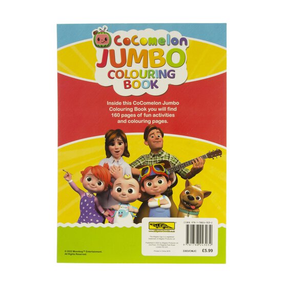 Cocomelon Jumbo Colouring Book image number 4