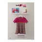 Knitcraft Kids' Striped Dress Digital Pattern 0149 image number 1