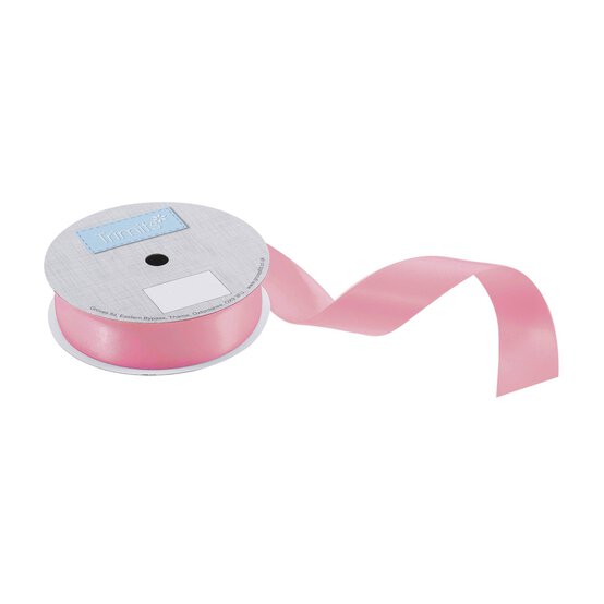 Trimits Passion Fruit Double-Faced Satin Ribbon by the Metre 25mm image number 1