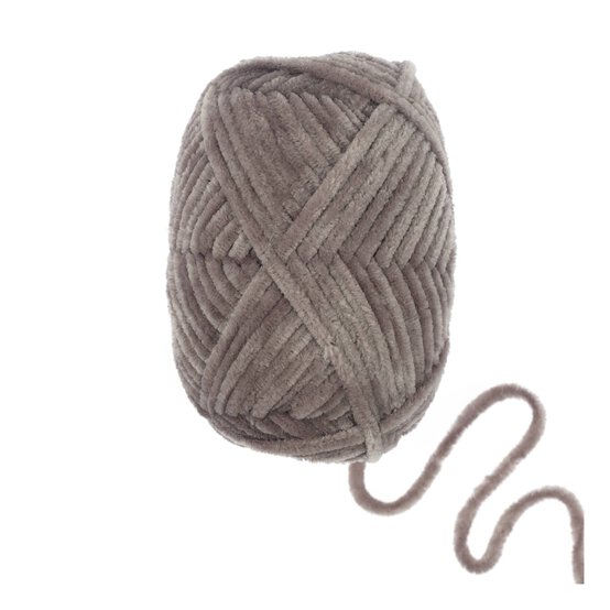 Knitcraft Brown Tiny Chenille DK Yarn 25g image number 3