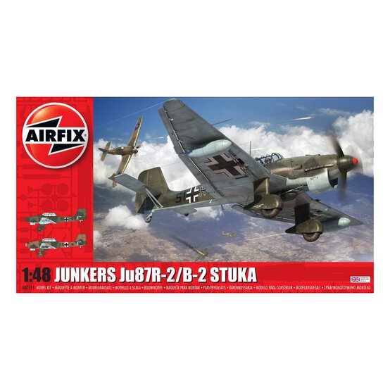 Airfix Junkers Ju87R-2/B-2 Stuka Model Kit&nbsp;1:48 image number 1