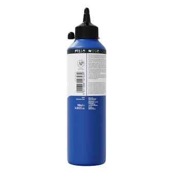 Daler-Rowney System3 Ultramarine Fluid Acrylic 500ml (123)